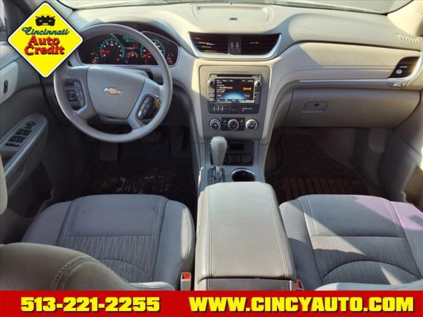 2017 Tungsten Metallic Gxg Chevrolet Traverse LS (1GNKRFED0HJ) with an 3.6L 3.6L V6 281hp 266ft. lbs. Direct Injection engine, 6-Speed Shiftable Automatic transmission, located at 5489 Dixie Highway, Fairfield, OH, 45014, (513) 221-2255, 39.333084, -84.523834 - Photo#3
