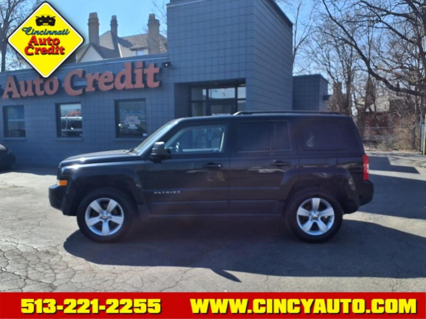 2013 Black Clear Coat Px8 Jeep Patriot Sport (1C4NJRBB9DD) with an 2.4L 2.4L I4 172hp 165ft. lbs. Sequential Multiport Fuel Injection engine, CVT transmission, located at 2813 Gilbert Avenue, Cincinnati, OH, 45206, (513) 221-2255, 39.130219, -84.489189 - Photo#1