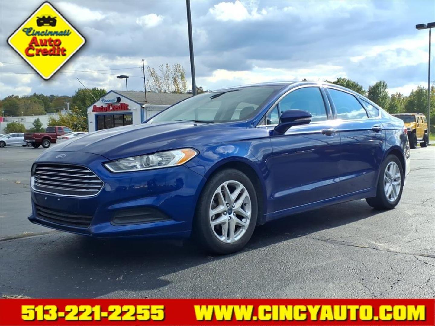 2016 Deep Impact Blue Ford Fusion SE (1FA6P0H71G5) with an 2.5L 2.5L I4 175hp 175ft. lbs. Sequential Multiport Fuel Injection engine, 6-Speed Shiftable Automatic transmission, located at 5489 Dixie Highway, Fairfield, OH, 45014, (513) 221-2255, 39.333084, -84.523834 - Photo#0