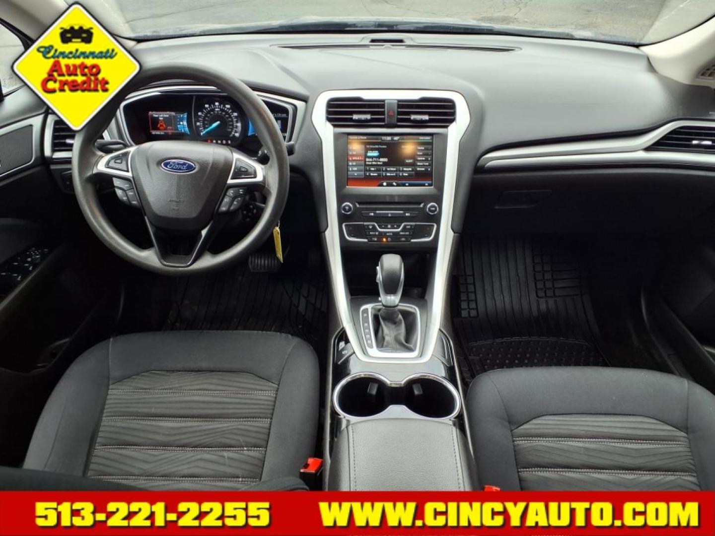 2016 Deep Impact Blue J4 Ford Fusion SE (1FA6P0H71G5) with an 2.5L 2.5L I4 175hp 175ft. lbs. Sequential Multiport Fuel Injection engine, 6-Speed Shiftable Automatic transmission, located at 2813 Gilbert Avenue, Cincinnati, OH, 45206, (513) 221-2255, 39.130219, -84.489189 - Photo#3