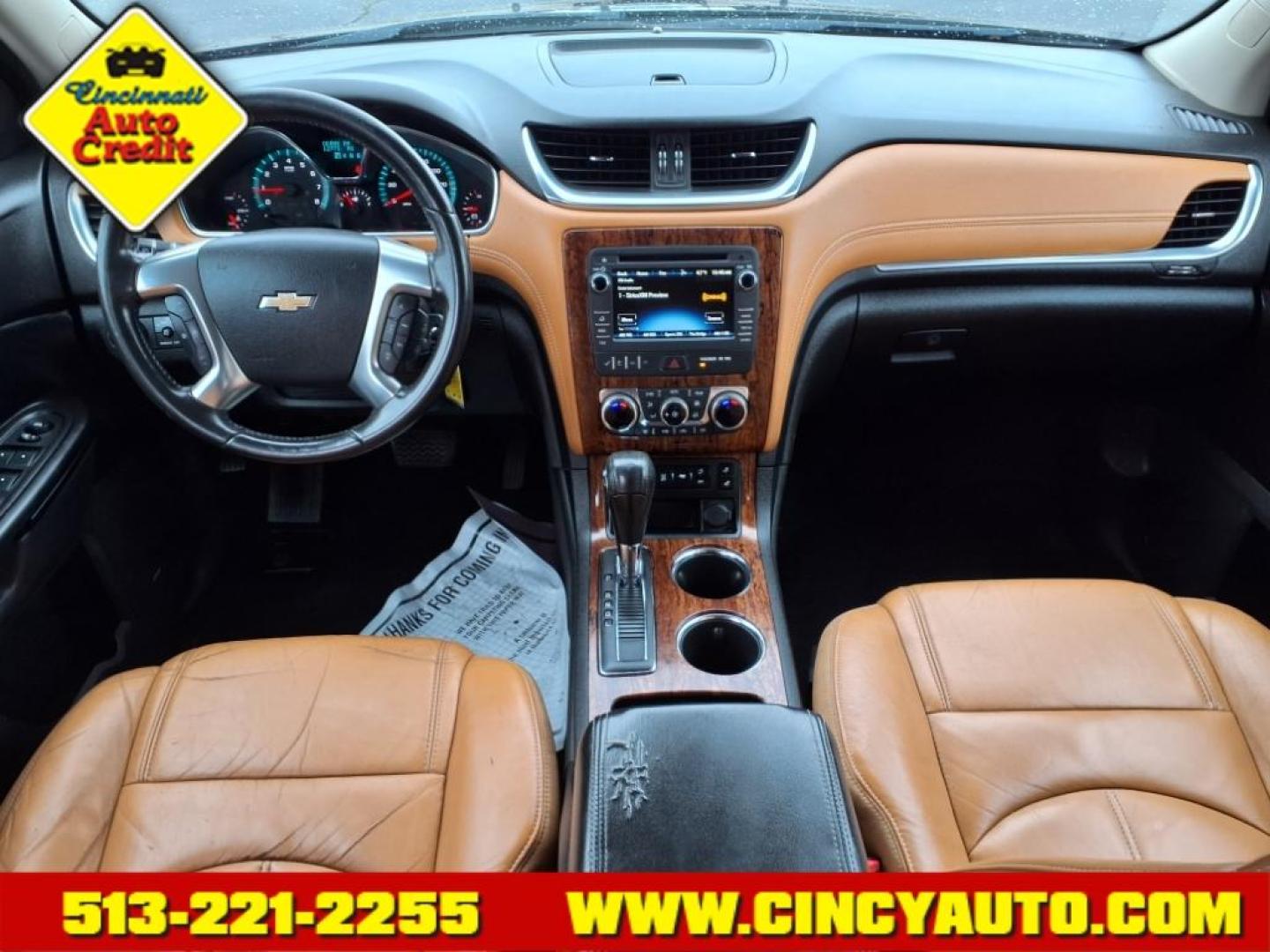 2014 Black Granite Metallic 58u Chevrolet Traverse LT (1GNKVHKD7EJ) with an 3.6L 3.6L V6 281hp 266ft. lbs. Direct Injection engine, 6-Speed Shiftable Automatic transmission, located at 5489 Dixie Highway, Fairfield, OH, 45014, (513) 221-2255, 39.333084, -84.523834 - Photo#3