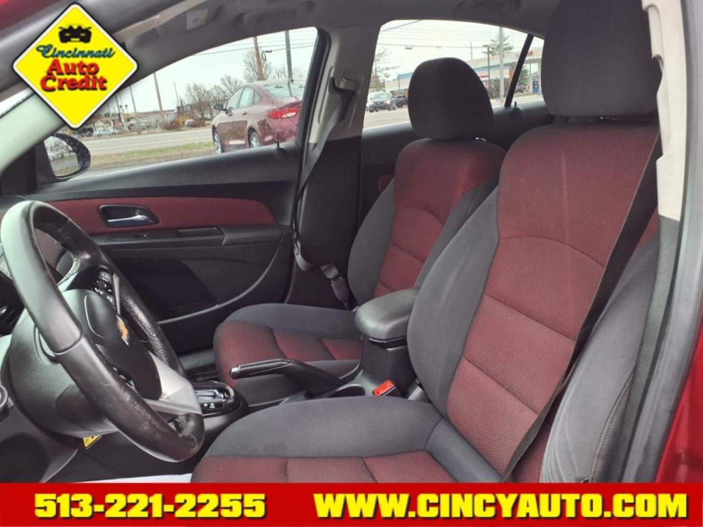 2014 Crystal Red Tintcoat Gbe Chevrolet Cruze 1LT Auto (1G1PC5SB9E7) with an 1.4L Ecotec 1.4L Turbo I4 138hp 148ft. lbs. Sequential Multiport Fuel Injection engine, 6-Speed Shiftable Automatic transmission, located at 5489 Dixie Highway, Fairfield, OH, 45014, (513) 221-2255, 39.333084, -84.523834 - Photo#5