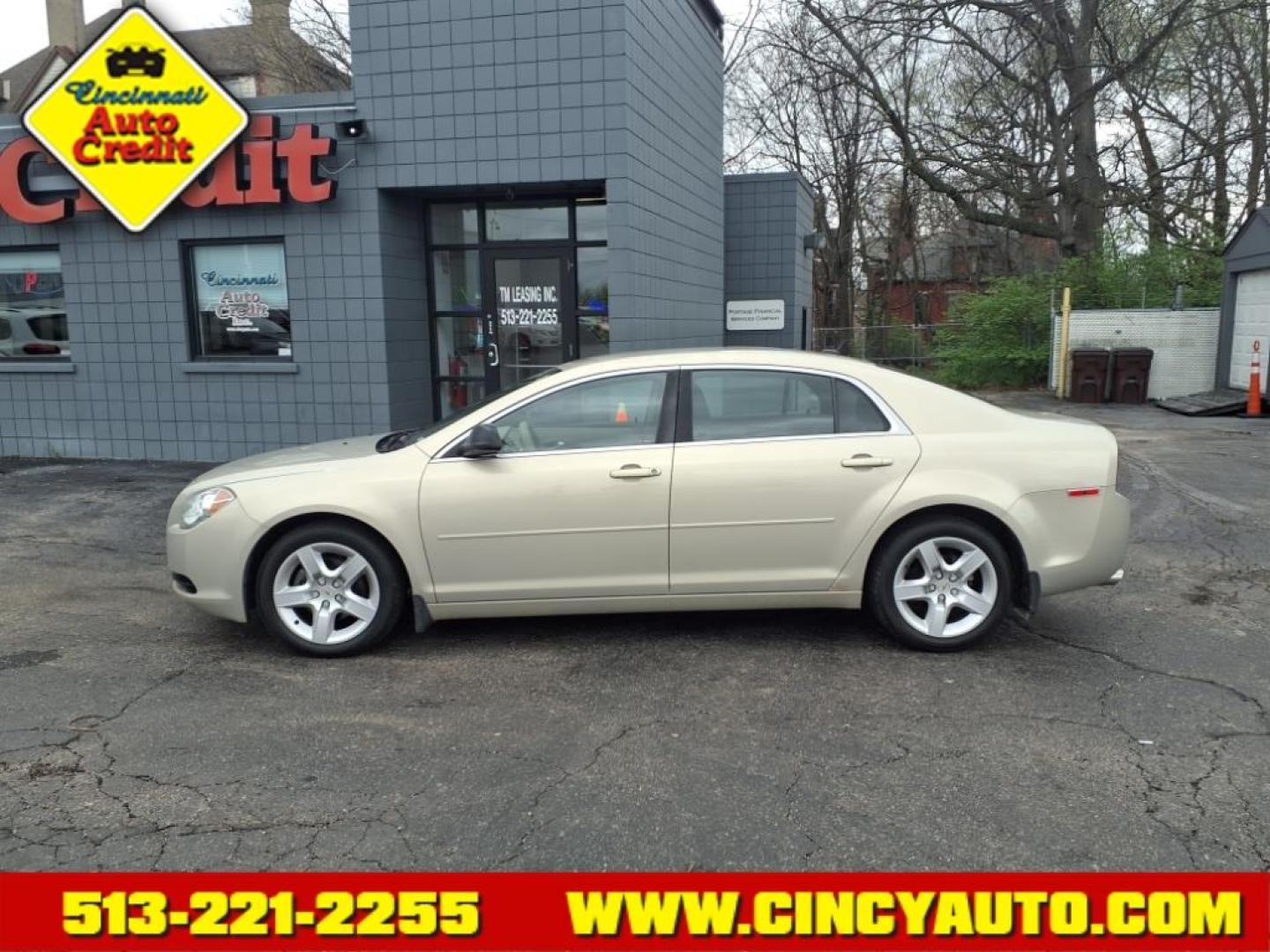 2011 Gold Mist Metallic Gao Chevrolet Malibu LS (1G1ZB5E10BF) with an 2.4L Ecotec 2.4L I4 169hp 160ft. lbs. Sequential Multiport Fuel Injection engine, 6-Speed Shiftable Automatic transmission, located at 2813 Gilbert Avenue, Cincinnati, OH, 45206, (513) 221-2255, 39.130219, -84.489189 - Photo#1