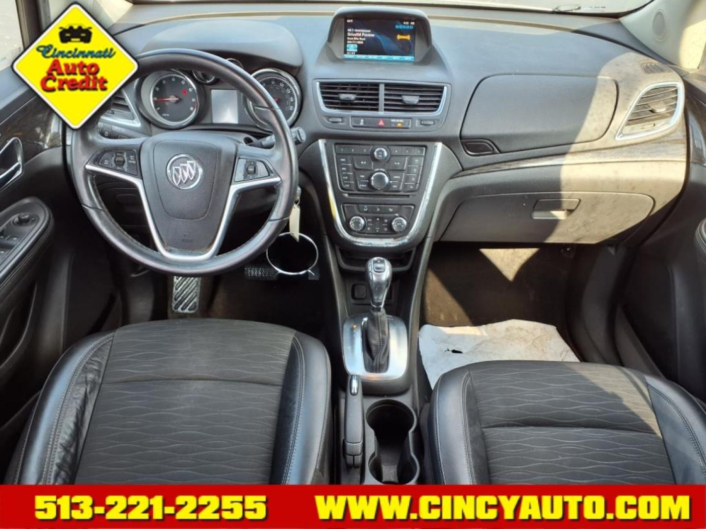 2016 Summit White/Dark Argent Metallic Gaz/Bt3 Buick Encore Convenience (KL4CJBSB0GB) with an 1.4L Ecotec 1.4L Turbo I4 138hp 148ft. lbs. Sequential Multiport Fuel Injection engine, 6-Speed Automatic w/Driver Shift Control transmission, located at 5489 Dixie Highway, Fairfield, OH, 45014, (513) 221-2255, 39.333084, -84.523834 - Photo#3