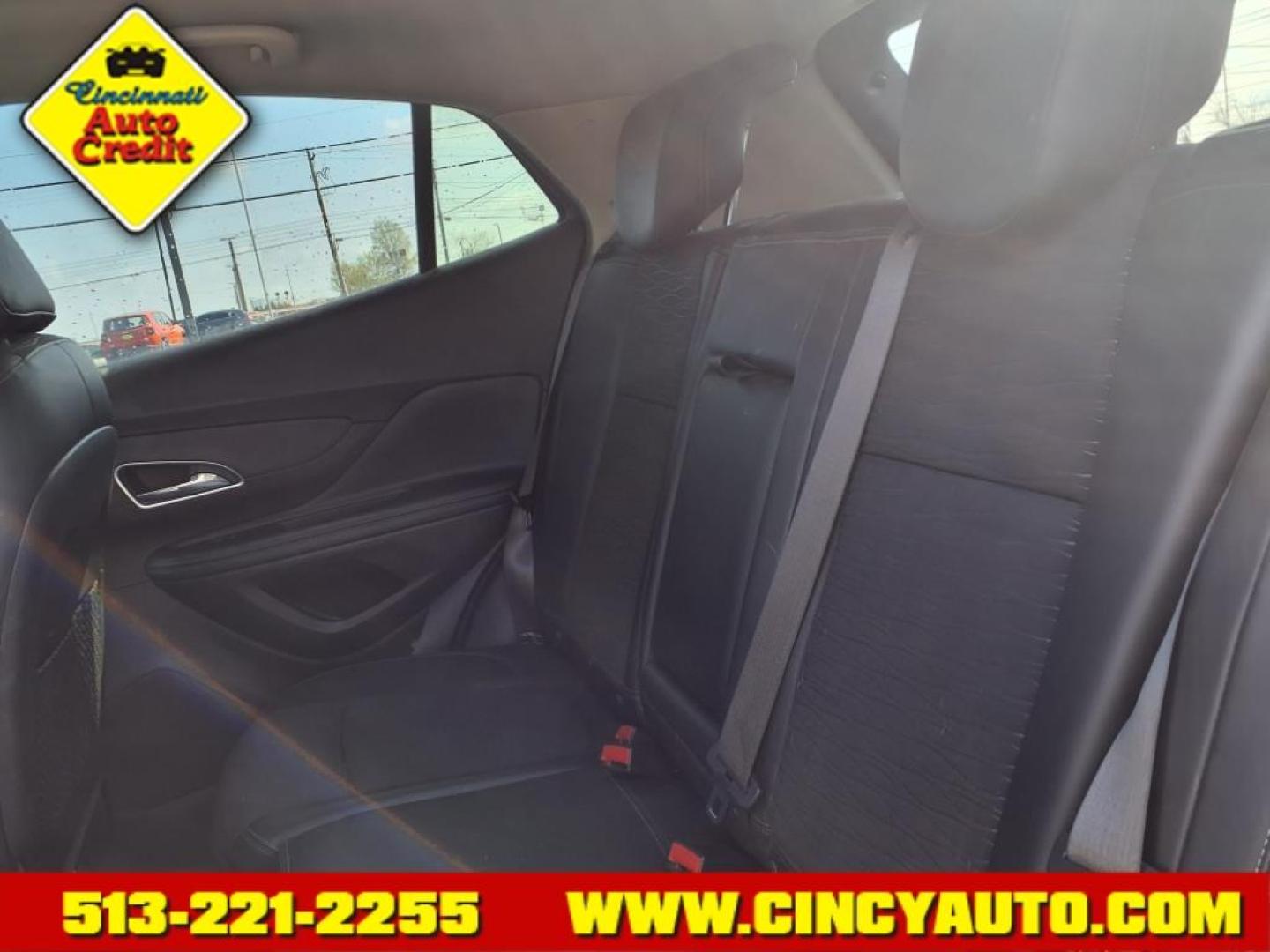 2016 Summit White/Dark Argent Metallic Gaz/Bt3 Buick Encore Convenience (KL4CJBSB0GB) with an 1.4L Ecotec 1.4L Turbo I4 138hp 148ft. lbs. Sequential Multiport Fuel Injection engine, 6-Speed Automatic w/Driver Shift Control transmission, located at 5489 Dixie Highway, Fairfield, OH, 45014, (513) 221-2255, 39.333084, -84.523834 - Photo#4