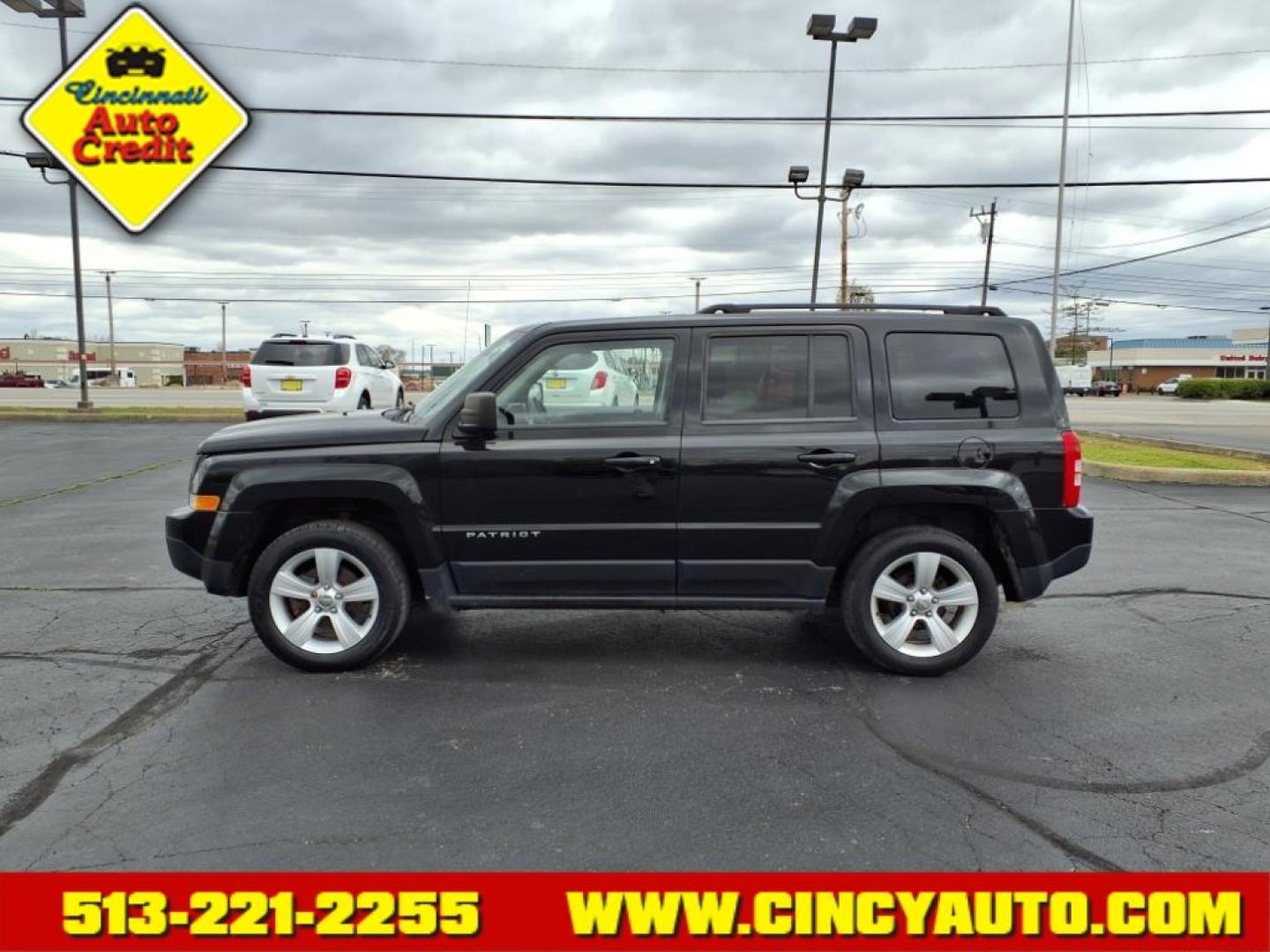 2014 Black Clear Coat Px8 Jeep Patriot Latitude (1C4NJRFB3ED) with an 2.4L 2.4L I4 172hp 165ft. lbs. Sequential Multiport Fuel Injection engine, 6-Speed Shiftable Automatic transmission, located at 5489 Dixie Highway, Fairfield, OH, 45014, (513) 221-2255, 39.333084, -84.523834 - Photo#1