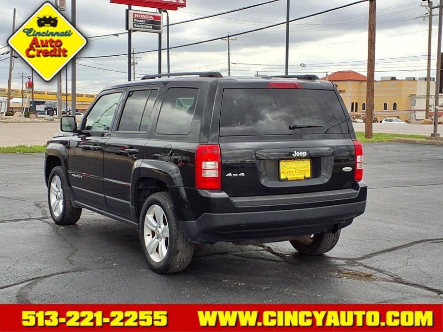 2014 Black Clear Coat Px8 Jeep Patriot Latitude (1C4NJRFB3ED) with an 2.4L 2.4L I4 172hp 165ft. lbs. Sequential Multiport Fuel Injection engine, 6-Speed Shiftable Automatic transmission, located at 5489 Dixie Highway, Fairfield, OH, 45014, (513) 221-2255, 39.333084, -84.523834 - Photo#2