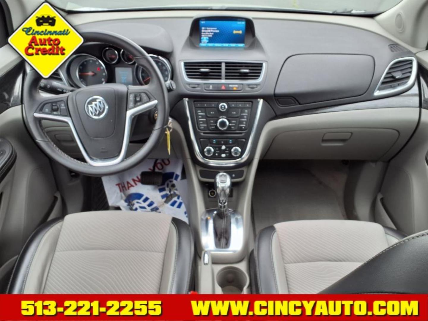 2014 Quicksilver Metallic Gan Buick Encore Convenience (KL4CJBSB6EB) with an 1.4L Ecotec 1.4L Turbo I4 138hp 148ft. lbs. Sequential Multiport Fuel Injection engine, 6-Speed Shiftable Automatic transmission, located at 5489 Dixie Highway, Fairfield, OH, 45014, (513) 221-2255, 39.333084, -84.523834 - Photo#3