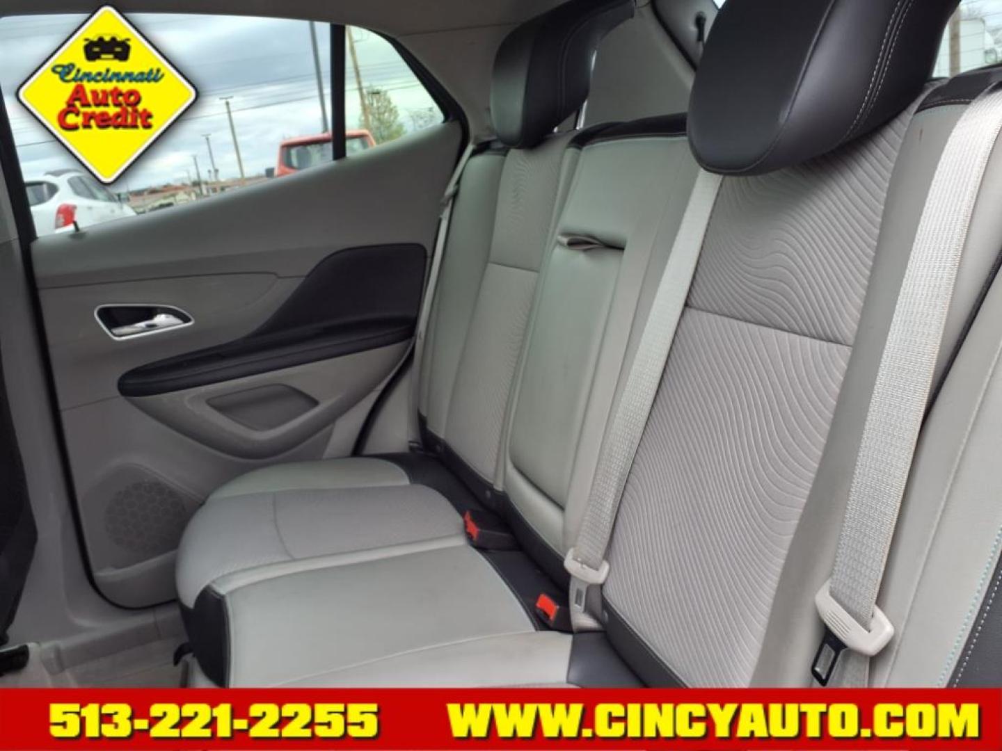 2014 Quicksilver Metallic Gan Buick Encore Convenience (KL4CJBSB6EB) with an 1.4L Ecotec 1.4L Turbo I4 138hp 148ft. lbs. Sequential Multiport Fuel Injection engine, 6-Speed Shiftable Automatic transmission, located at 5489 Dixie Highway, Fairfield, OH, 45014, (513) 221-2255, 39.333084, -84.523834 - Photo#4
