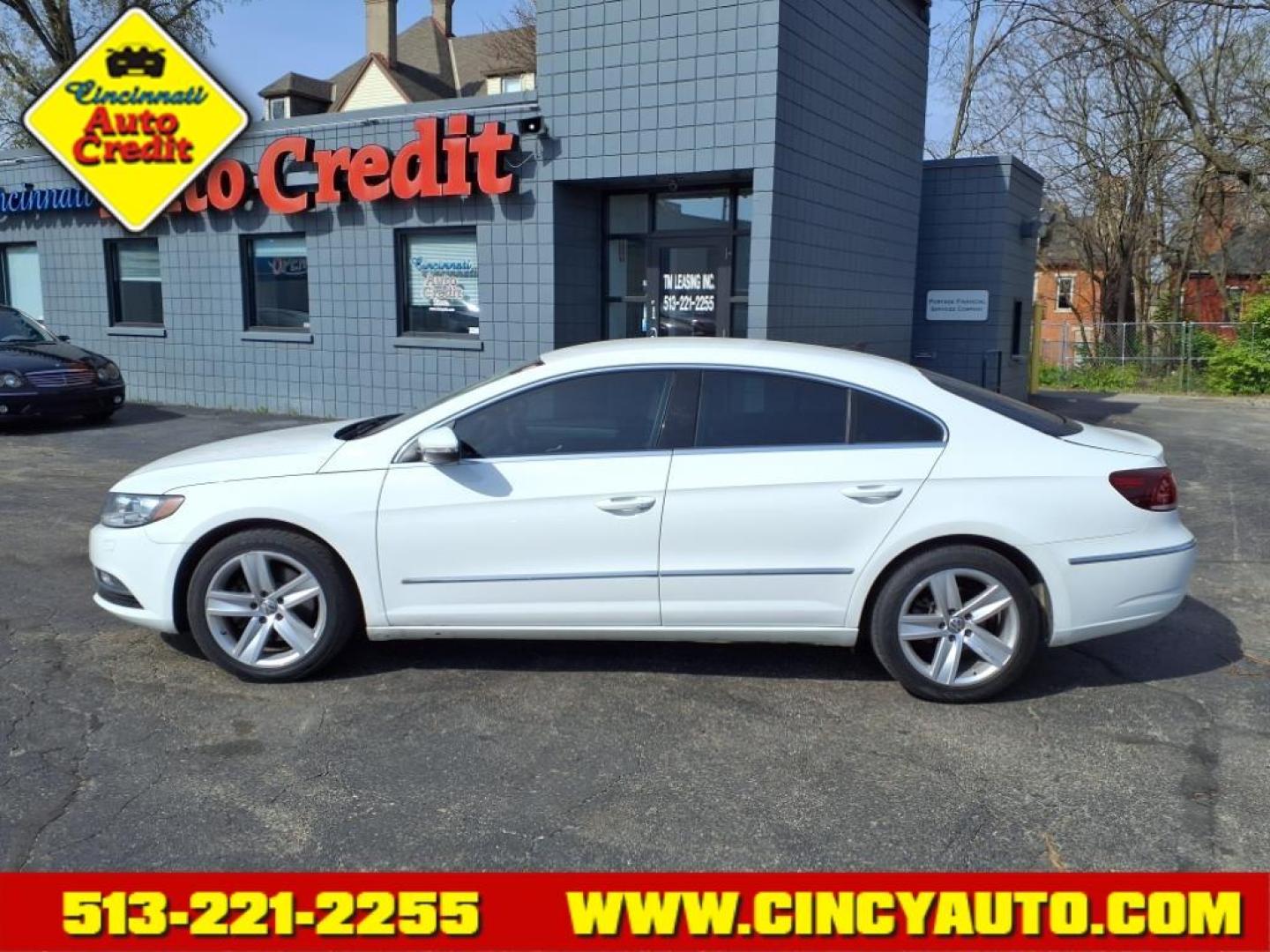 2016 Pure White 0q0q Volkswagen CC 2.0T Sport PZEV (WVWBP7ANXGE) with an 2.0L 2.0L Turbo I4 200hp 207ft. lbs. PZEV Direct Injection engine, 6-Speed Double Clutch transmission, located at 2813 Gilbert Avenue, Cincinnati, OH, 45206, (513) 221-2255, 39.130219, -84.489189 - Photo#1