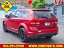 2013 Bright Red Clear Coat Pr1 Dodge Journey SXT (3C4PDDBG1DT) with an 3.6L Pentastar 3.6L V6 283hp 260ft. lbs. Sequential Multiport Fuel Injection engine, 6-Speed Shiftable Automatic transmission, located at 2813 Gilbert Avenue, Cincinnati, OH, 45206, (513) 221-2255, 39.130219, -84.489189 - Photo#2