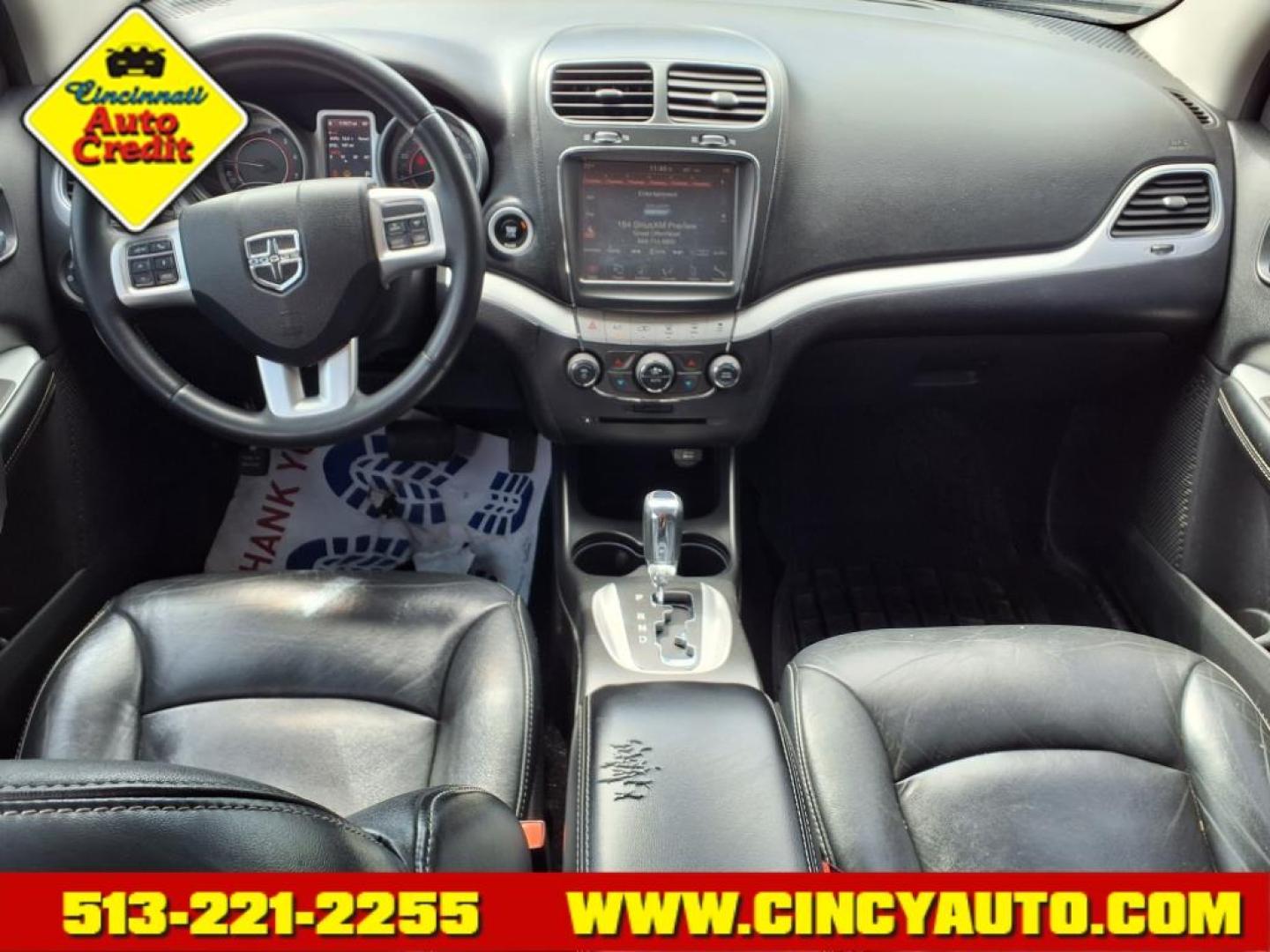 2013 Bright Red Clear Coat Pr1 Dodge Journey SXT (3C4PDDBG1DT) with an 3.6L Pentastar 3.6L V6 283hp 260ft. lbs. Sequential Multiport Fuel Injection engine, 6-Speed Shiftable Automatic transmission, located at 2813 Gilbert Avenue, Cincinnati, OH, 45206, (513) 221-2255, 39.130219, -84.489189 - Photo#3