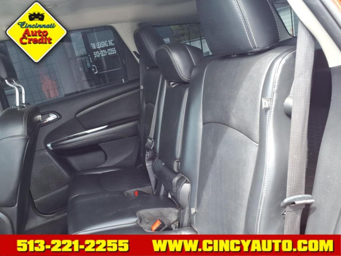 2013 Bright Red Clear Coat Pr1 Dodge Journey SXT (3C4PDDBG1DT) with an 3.6L Pentastar 3.6L V6 283hp 260ft. lbs. Sequential Multiport Fuel Injection engine, 6-Speed Shiftable Automatic transmission, located at 2813 Gilbert Avenue, Cincinnati, OH, 45206, (513) 221-2255, 39.130219, -84.489189 - Photo#4