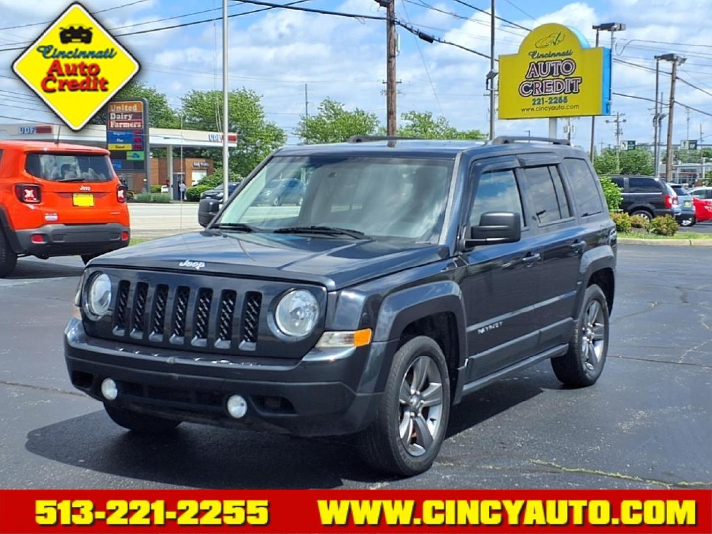 2015 Granite Crystal Metallic Clear Coat Jeep Patriot High Altitude Edition (1C4NJPFA0FD) with an 2.0L 2.0L I4 158hp 141ft. lbs. Sequential Multiport Fuel Injection engine, CVT transmission, located at 5489 Dixie Highway, Fairfield, OH, 45014, (513) 221-2255, 39.333084, -84.523834 - Photo#0