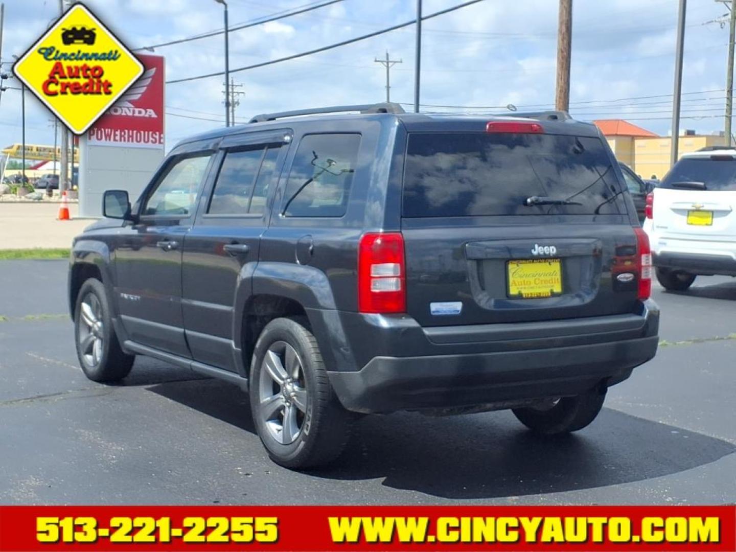 2015 Granite Crystal Metallic Clear Coat Jeep Patriot High Altitude Edition (1C4NJPFA0FD) with an 2.0L 2.0L I4 158hp 141ft. lbs. Sequential Multiport Fuel Injection engine, CVT transmission, located at 5489 Dixie Highway, Fairfield, OH, 45014, (513) 221-2255, 39.333084, -84.523834 - Photo#2