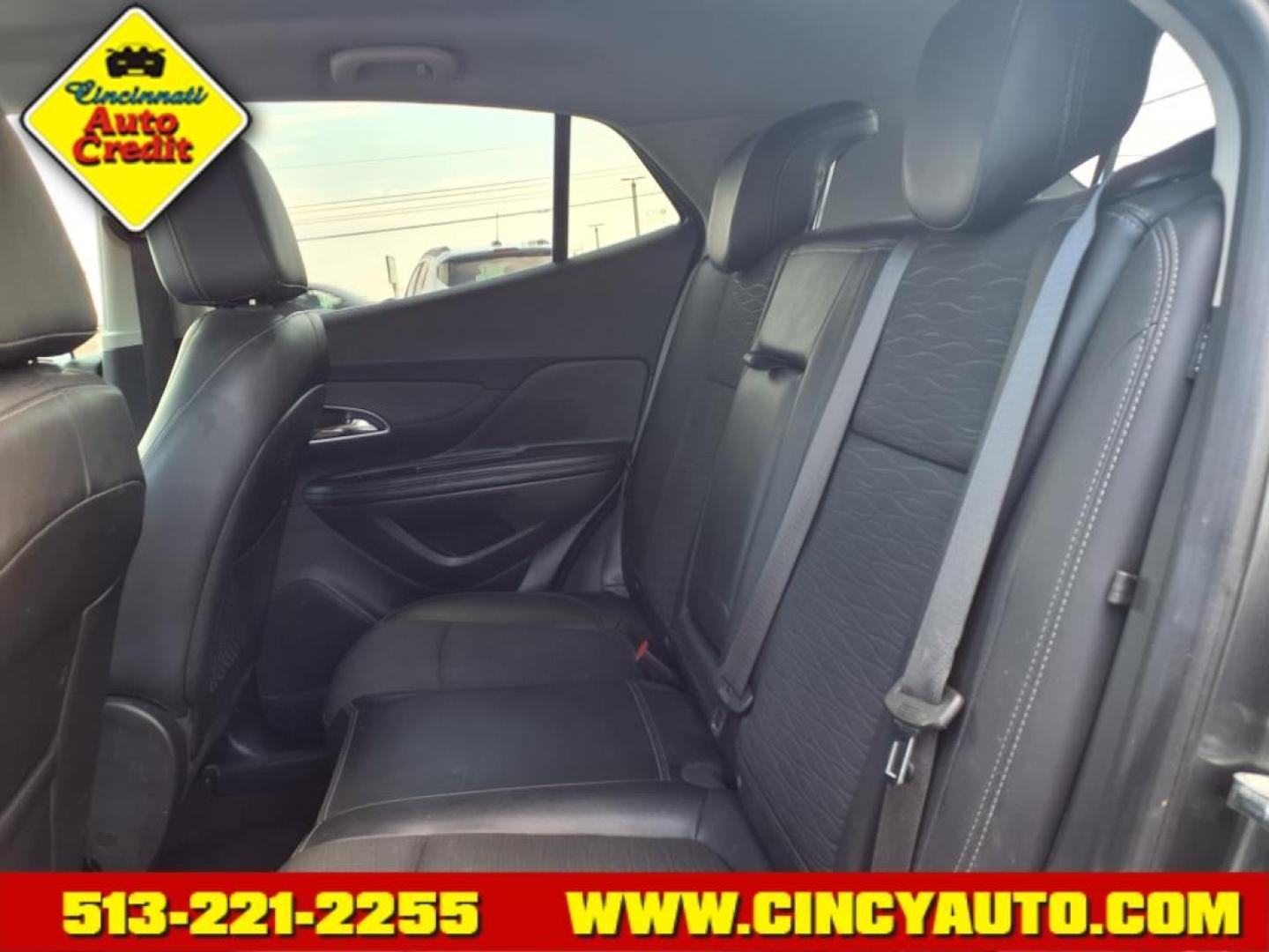 2016 River Rock Metallic/Dark Cocoa Ash Buick Encore Base (KL4CJESB0GB) with an 1.4L Ecotec 1.4L Turbo I4 138hp 148ft. lbs. Sequential Multiport Fuel Injection engine, 6-Speed Automatic w/Driver Shift Control transmission, located at 5489 Dixie Highway, Fairfield, OH, 45014, (513) 221-2255, 39.333084, -84.523834 - Photo#5