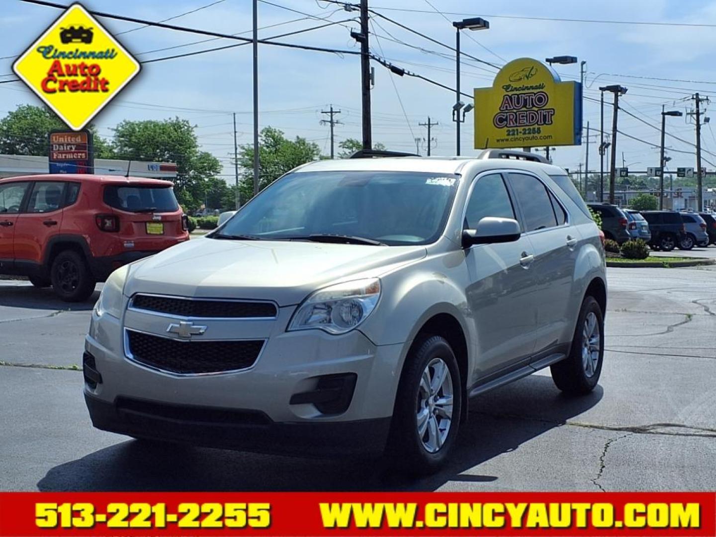 2015 Champagne Silver Metallic Chevrolet Equinox LT (2GNALBEK6F6) with an 2.4L 2.4L I4 182hp 172ft. lbs. Direct Injection engine, 6-Speed Shiftable Automatic transmission, located at 5489 Dixie Highway, Fairfield, OH, 45014, (513) 221-2255, 39.333084, -84.523834 - Photo#0