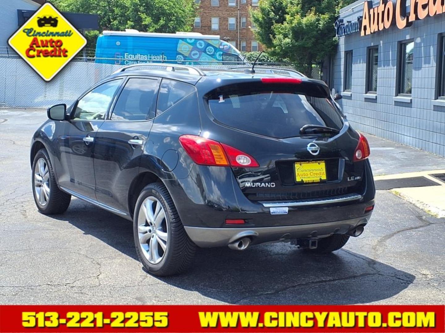 2009 Super Black Nissan Murano LE (JN8AZ18W99W) with an 3.5L 3.5L V6 265hp 248ft. lbs. Fuel Injected engine, CVT transmission, located at 2813 Gilbert Avenue, Cincinnati, OH, 45206, (513) 221-2255, 39.130219, -84.489189 - Photo#2