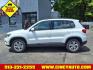 2016 Pure White Volkswagen Tiguan 2.0T S 4Motion (WVGBV7AX2GW) with an 2.0L 2.0L Turbo I4 200hp 207ft. lbs. Direct Injection engine, 6-speed Automatic with Tiptronic transmission, located at 2813 Gilbert Avenue, Cincinnati, OH, 45206, (513) 221-2255, 39.130219, -84.489189 - Photo#1
