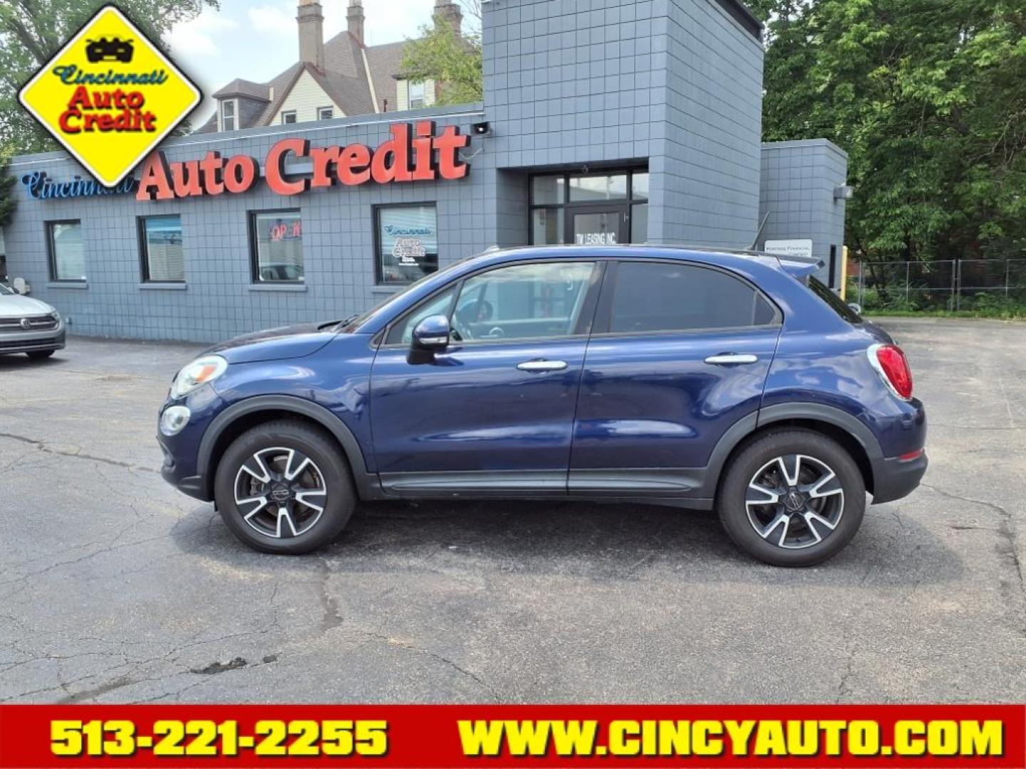 2016 Blue FIAT 500X Trekking (ZFBCFYBT0GP) with an 4 Cylinder Not Specified engine, 9-Speed Automatic transmission, located at 2813 Gilbert Avenue, Cincinnati, OH, 45206, (513) 221-2255, 39.130219, -84.489189 - Photo#1