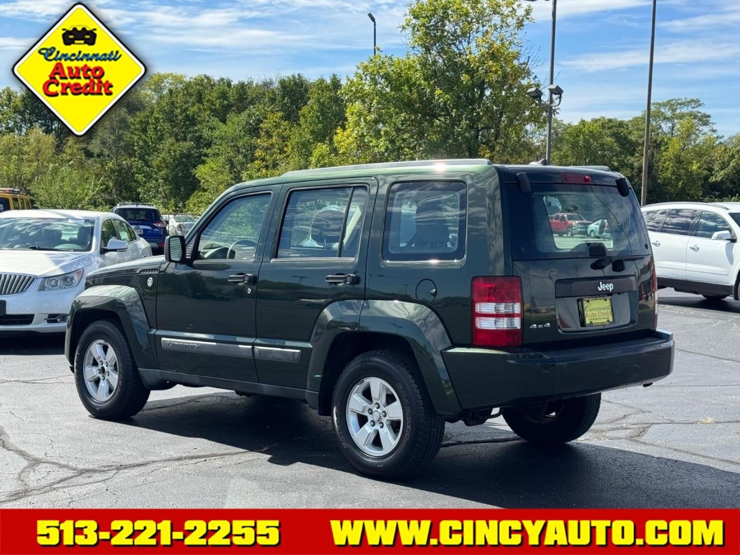 2011 Natural Green Pearl Coat Pgn Jeep Liberty Sport (1J4PN2GK0BW) with an 3.7L 3.7L V6 210hp 235ft. lbs. Fuel Injected engine, 4-Speed Automatic transmission, located at 5489 Dixie Highway, Fairfield, OH, 45014, (513) 221-2255, 39.333084, -84.523834- Photo#2