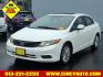 2012 Taffeta White Honda Civic EX-L (2HGFB2F91CH) with an 1.8L 1.8L I4 140hp 128ft. lbs. Fuel Injected engine, 5-Speed Automatic transmission, located at 2813 Gilbert Avenue, Cincinnati, OH, 45206, (513) 221-2255, 39.130219, -84.489189 - Photo#0