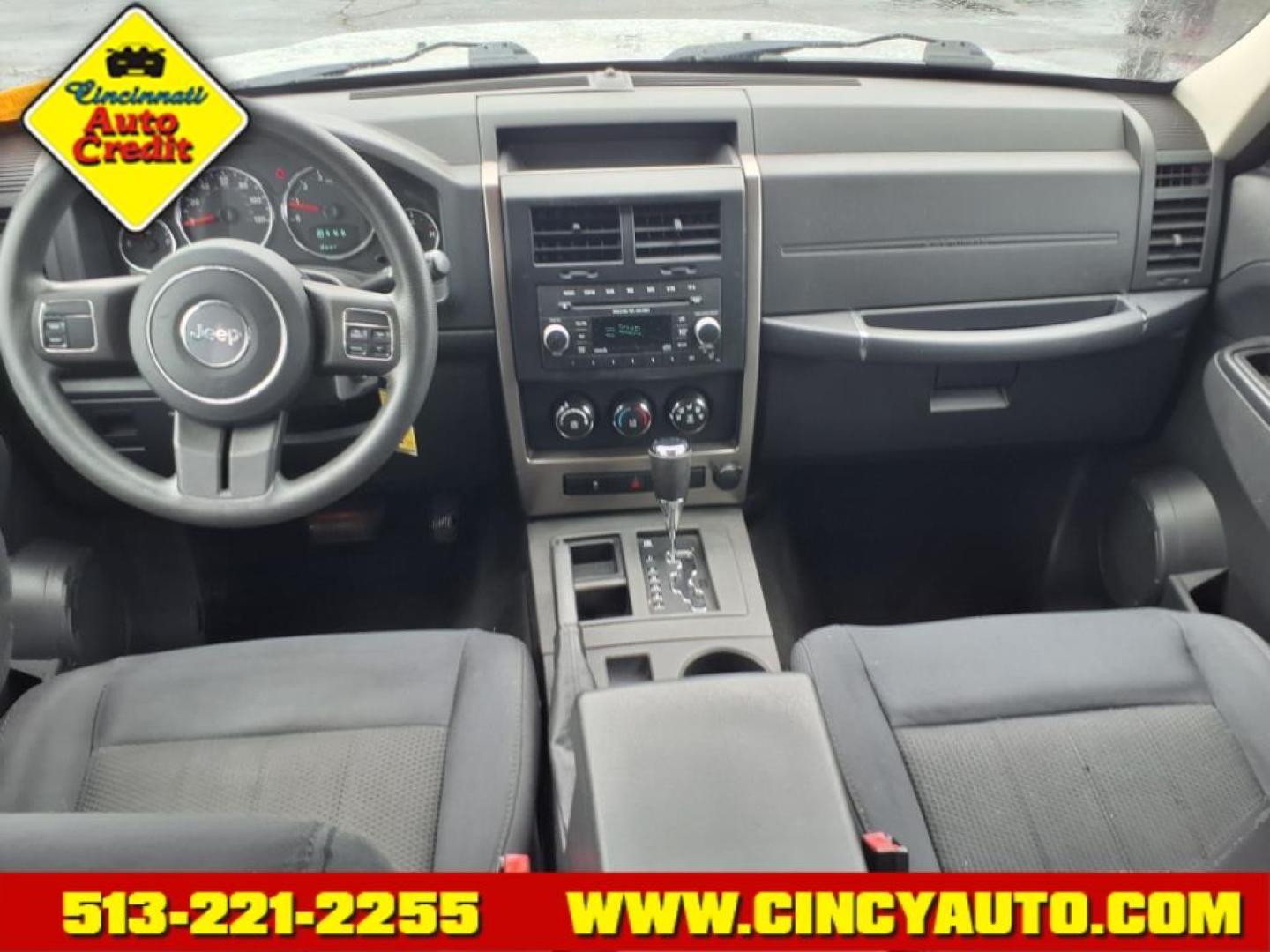 2012 Silver Jeep Liberty Sport (1C4PJLAK9CW) with an 3.7L 3.7L V6 210hp 235ft. lbs. Sequential Multiport Fuel Injection engine, 4-Speed Automatic transmission, located at 2813 Gilbert Avenue, Cincinnati, OH, 45206, (513) 221-2255, 39.130219, -84.489189 - Photo#4