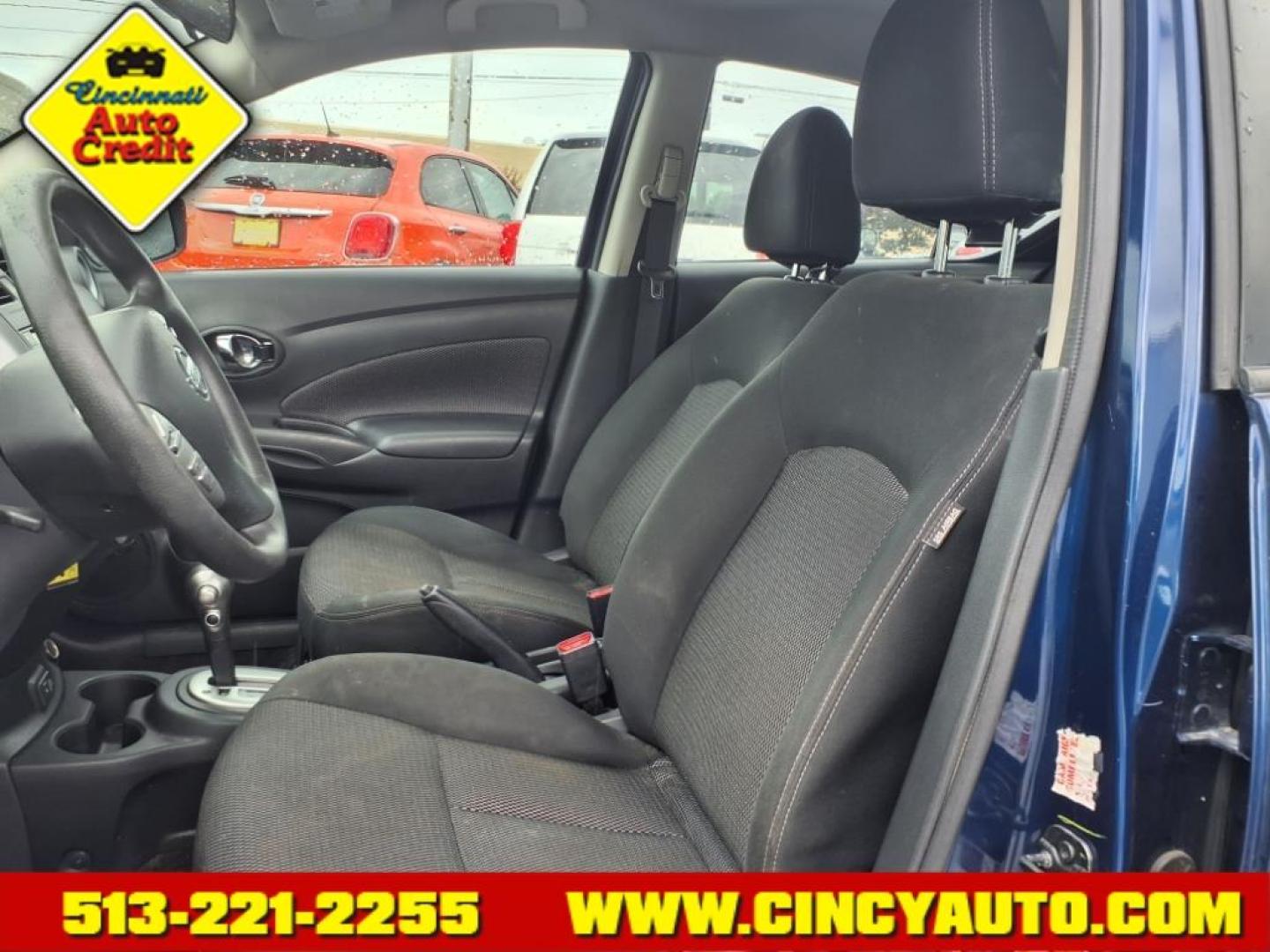 2019 Deep Blue Pearl Nissan Versa SV (3N1CN7AP3KL) with an 1.6L 1.6L I4 109hp 107ft. lbs. Sequential Multiport Fuel Injection engine, CVT transmission, located at 2813 Gilbert Avenue, Cincinnati, OH, 45206, (513) 221-2255, 39.130219, -84.489189 - Photo#5