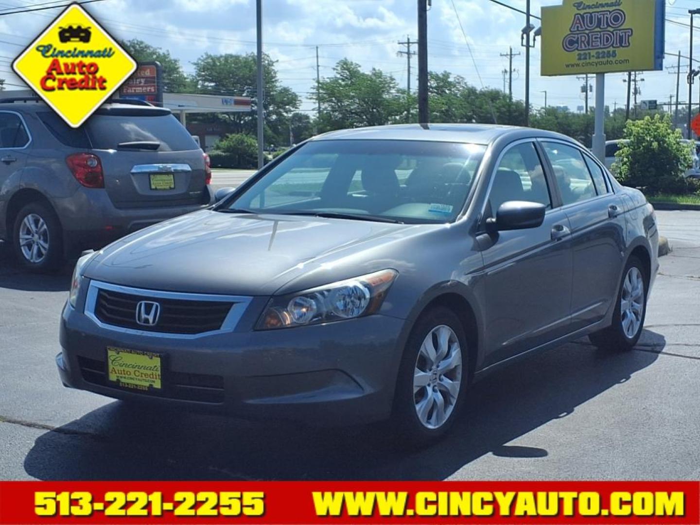 2009 Polished Metal Metallic Honda Accord EX-L (1HGCP26819A) with an 2.4L 2.4L I4 190hp 162ft. lbs. Sequential Multiport Fuel Injection engine, 5-Speed Automatic transmission, located at 5489 Dixie Highway, Fairfield, OH, 45014, (513) 221-2255, 39.333084, -84.523834 - Photo#0