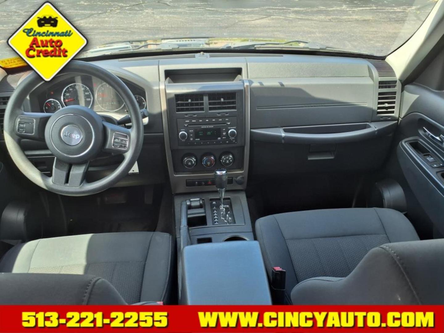 2012 Brilliant Black Crystal Pearl Coat Jeep Liberty Sport (1C4PJMAK2CW) with an 3.7L 3.7L V6 210hp 235ft. lbs. Sequential Multiport Fuel Injection engine, 4-Speed Automatic transmission, located at 2813 Gilbert Avenue, Cincinnati, OH, 45206, (513) 221-2255, 39.130219, -84.489189 - Photo#3