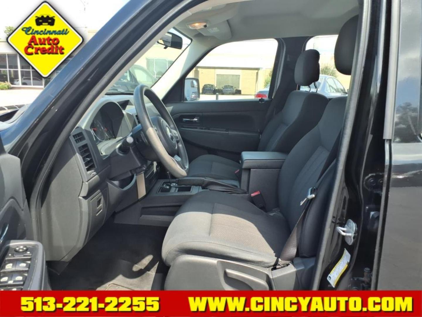 2012 Brilliant Black Crystal Pearl Coat Jeep Liberty Sport (1C4PJMAK2CW) with an 3.7L 3.7L V6 210hp 235ft. lbs. Sequential Multiport Fuel Injection engine, 4-Speed Automatic transmission, located at 2813 Gilbert Avenue, Cincinnati, OH, 45206, (513) 221-2255, 39.130219, -84.489189 - Photo#5