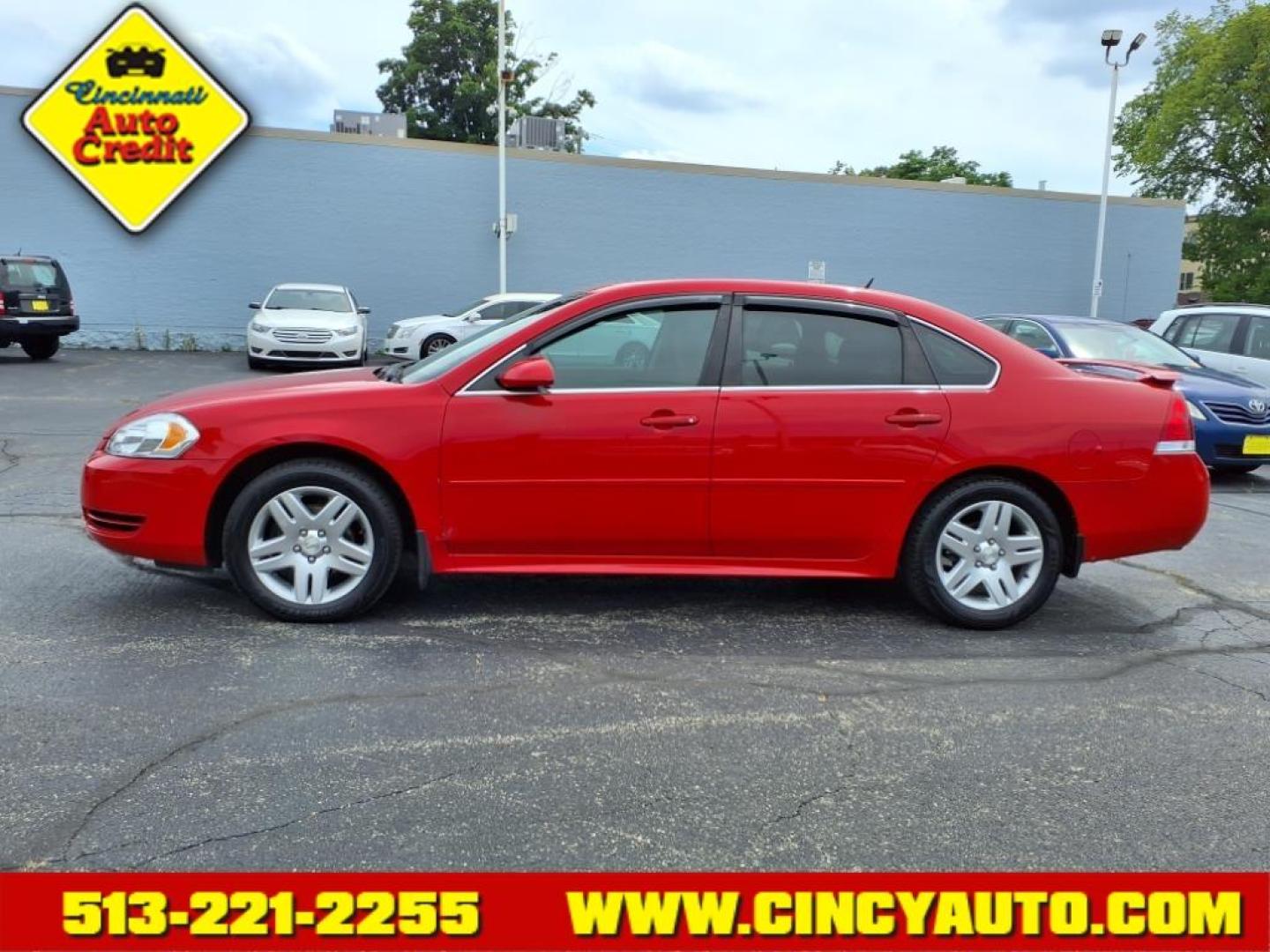 2012 Crystal Red Tintcoat Chevrolet Impala LT (2G1WB5E37C1) with an 3.6L 3.6L Flex Fuel V6 300hp 262ft. lbs. Direct Injection engine, 6-Speed Shiftable Automatic w/Overdrive transmission, located at 2813 Gilbert Avenue, Cincinnati, OH, 45206, (513) 221-2255, 39.130219, -84.489189 - Photo#1