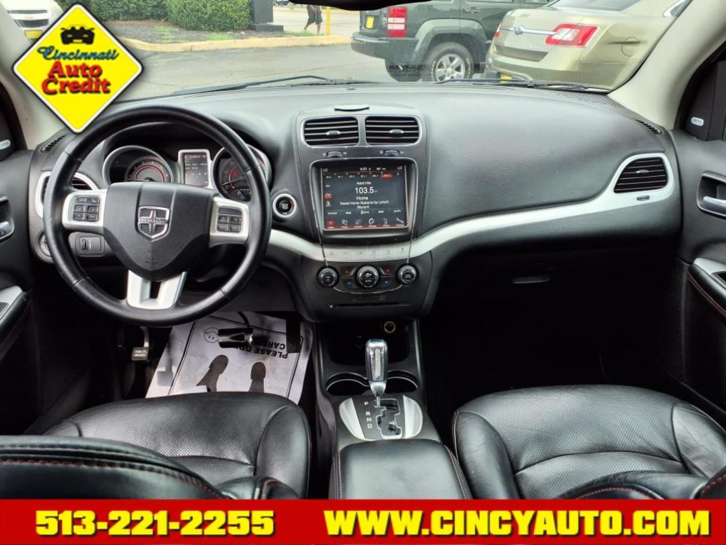 2017 Pitch Black Clear Coat Dodge Journey GT (3C4PDDEG3HT) with an 3.6L Pentastar 3.6L V6 283hp 260ft. lbs. Sequential Multiport Fuel Injection engine, 6-Speed Shiftable Automatic transmission, located at 2813 Gilbert Avenue, Cincinnati, OH, 45206, (513) 221-2255, 39.130219, -84.489189 - Photo#3