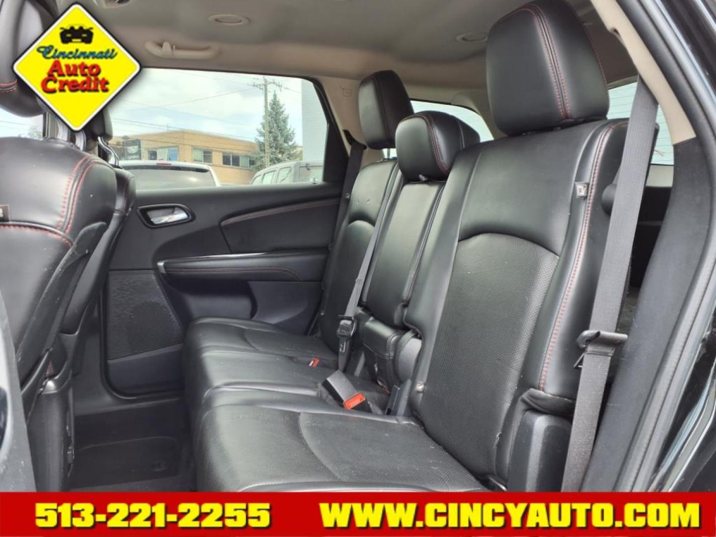 2017 Pitch Black Clear Coat Dodge Journey GT (3C4PDDEG3HT) with an 3.6L Pentastar 3.6L V6 283hp 260ft. lbs. Sequential Multiport Fuel Injection engine, 6-Speed Shiftable Automatic transmission, located at 2813 Gilbert Avenue, Cincinnati, OH, 45206, (513) 221-2255, 39.130219, -84.489189 - Photo#4