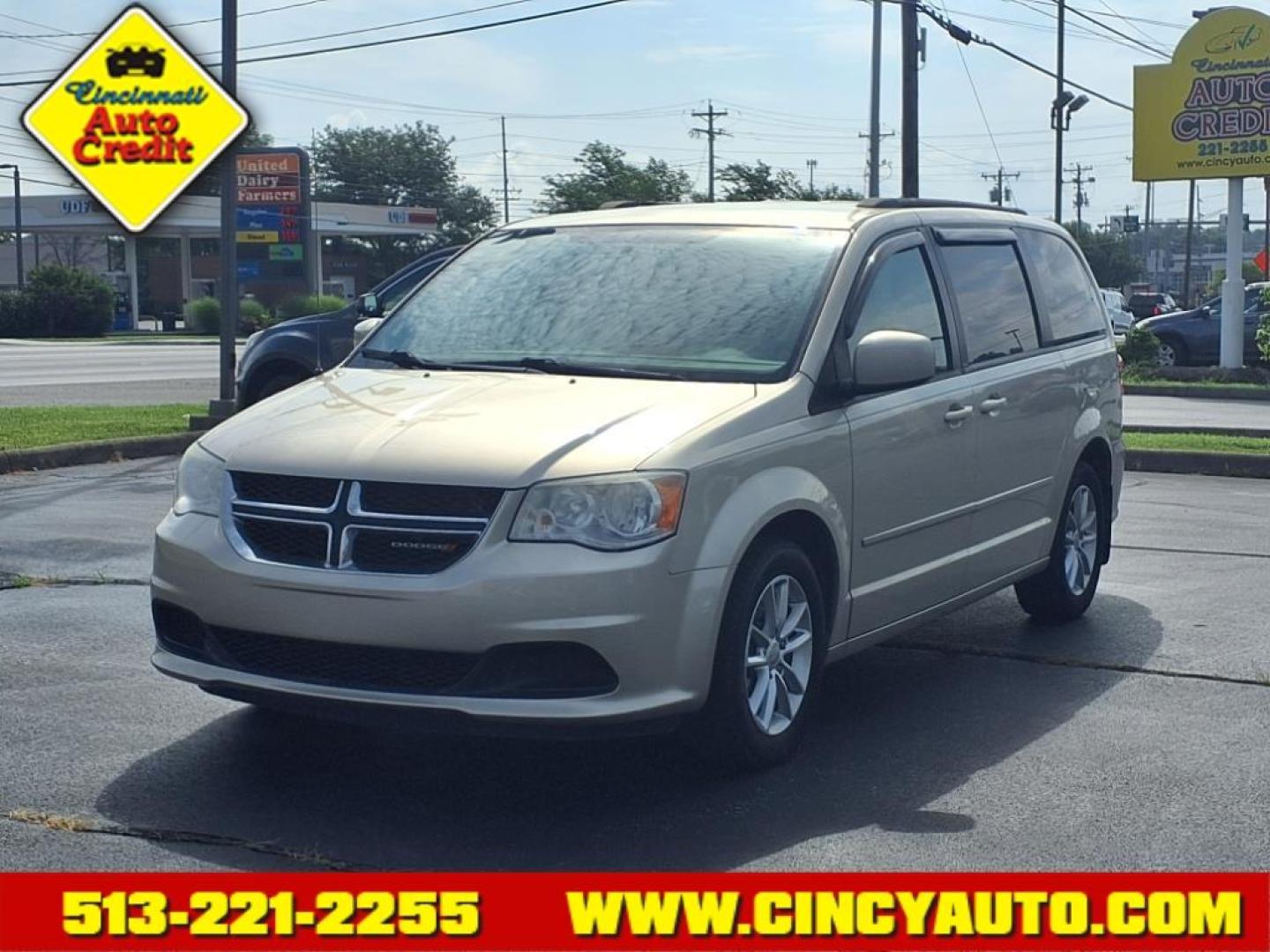 2014 Cashmere Pearl Coat Dodge Grand Caravan SXT (2C4RDGCG0ER) with an 3.6L Pentastar 3.6L Flex Fuel V6 283hp 260ft. lbs. Sequential Multiport Fuel Injection engine, 6-Speed Shiftable Automatic transmission, located at 5489 Dixie Highway, Fairfield, OH, 45014, (513) 221-2255, 39.333084, -84.523834 - Photo#0