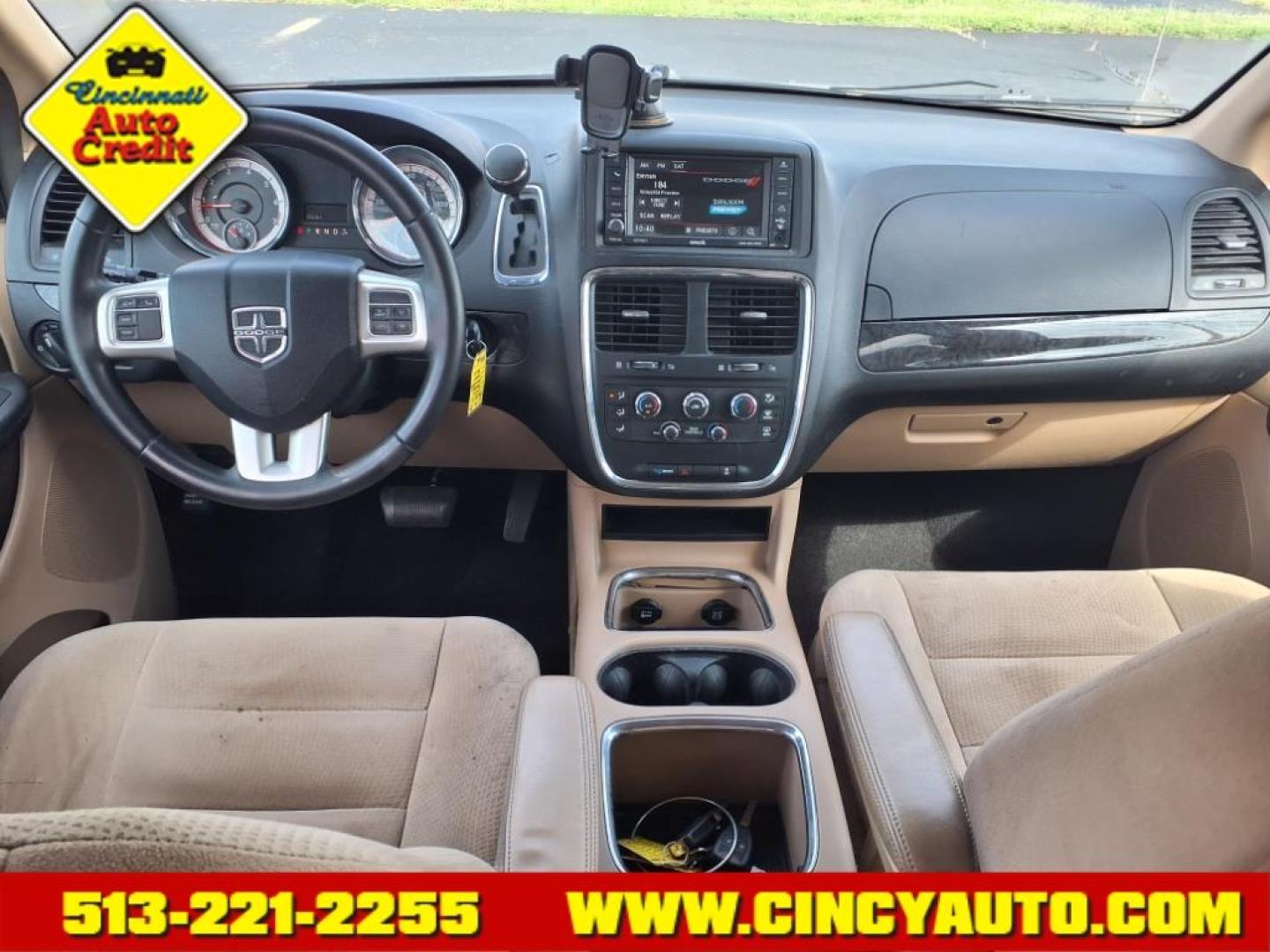 2014 Cashmere Pearl Coat Dodge Grand Caravan SXT (2C4RDGCG0ER) with an 3.6L Pentastar 3.6L Flex Fuel V6 283hp 260ft. lbs. Sequential Multiport Fuel Injection engine, 6-Speed Shiftable Automatic transmission, located at 5489 Dixie Highway, Fairfield, OH, 45014, (513) 221-2255, 39.333084, -84.523834 - Photo#3