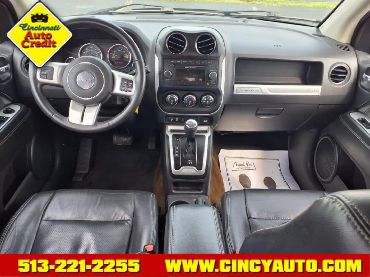 2017 Black Clear Coat Jeep Compass High Altitude (1C4NJCEB5HD) with an 2.4L 2.4L I4 172hp 165ft. lbs. Sequential Multiport Fuel Injection engine, 6-Speed Shiftable Automatic transmission, located at 5489 Dixie Highway, Fairfield, OH, 45014, (513) 221-2255, 39.333084, -84.523834 - Photo#3