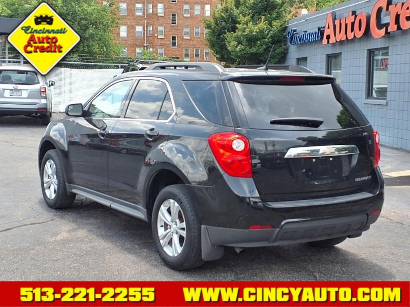 2014 Black Granite Metallic Chevrolet Equinox LT (2GNALCEK8E6) with an 2.4L 2.4L I4 182hp 172ft. lbs. Direct Injection engine, 6-Speed Shiftable Automatic transmission, located at 2813 Gilbert Avenue, Cincinnati, OH, 45206, (513) 221-2255, 39.130219, -84.489189 - Photo#2