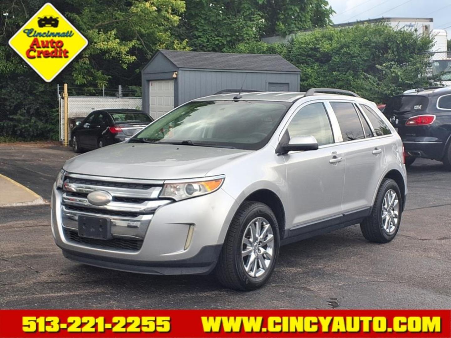 2012 Ingot Silver Metallic Ford Edge Limited (2FMDK4KC6CB) with an 3.5L 3.5L V6 285hp 253ft. lbs. Sequential Multiport Fuel Injection engine, 6-Speed Shiftable Automatic transmission, located at 2813 Gilbert Avenue, Cincinnati, OH, 45206, (513) 221-2255, 39.130219, -84.489189 - Photo#0