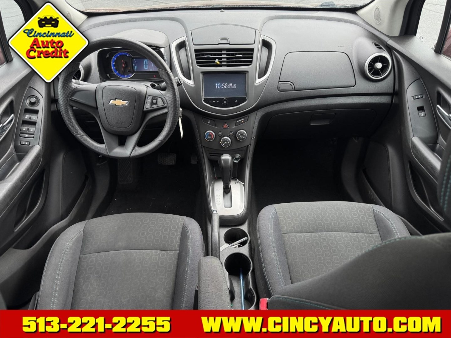 2016 Crimson Metallic G7t Chevrolet Trax LS (3GNCJKSB9GL) with an 1.4L Ecotec 1.4L Turbo I4 138hp 148ft. lbs. Sequential Multiport Fuel Injection engine, 6-Speed Shiftable Automatic transmission, located at 5489 Dixie Highway, Fairfield, OH, 45014, (513) 221-2255, 39.333084, -84.523834 - Photo#3
