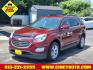 2017 Siren Red Tintcoat G1e Chevrolet Equinox LT (2GNALCEK2H1) with an 2.4L Ecotec 2.4L I4 182hp 172ft. lbs. Direct Injection engine, 6-Speed Shiftable Automatic transmission, located at 2813 Gilbert Avenue, Cincinnati, OH, 45206, (513) 221-2255, 39.130219, -84.489189 - Photo#0
