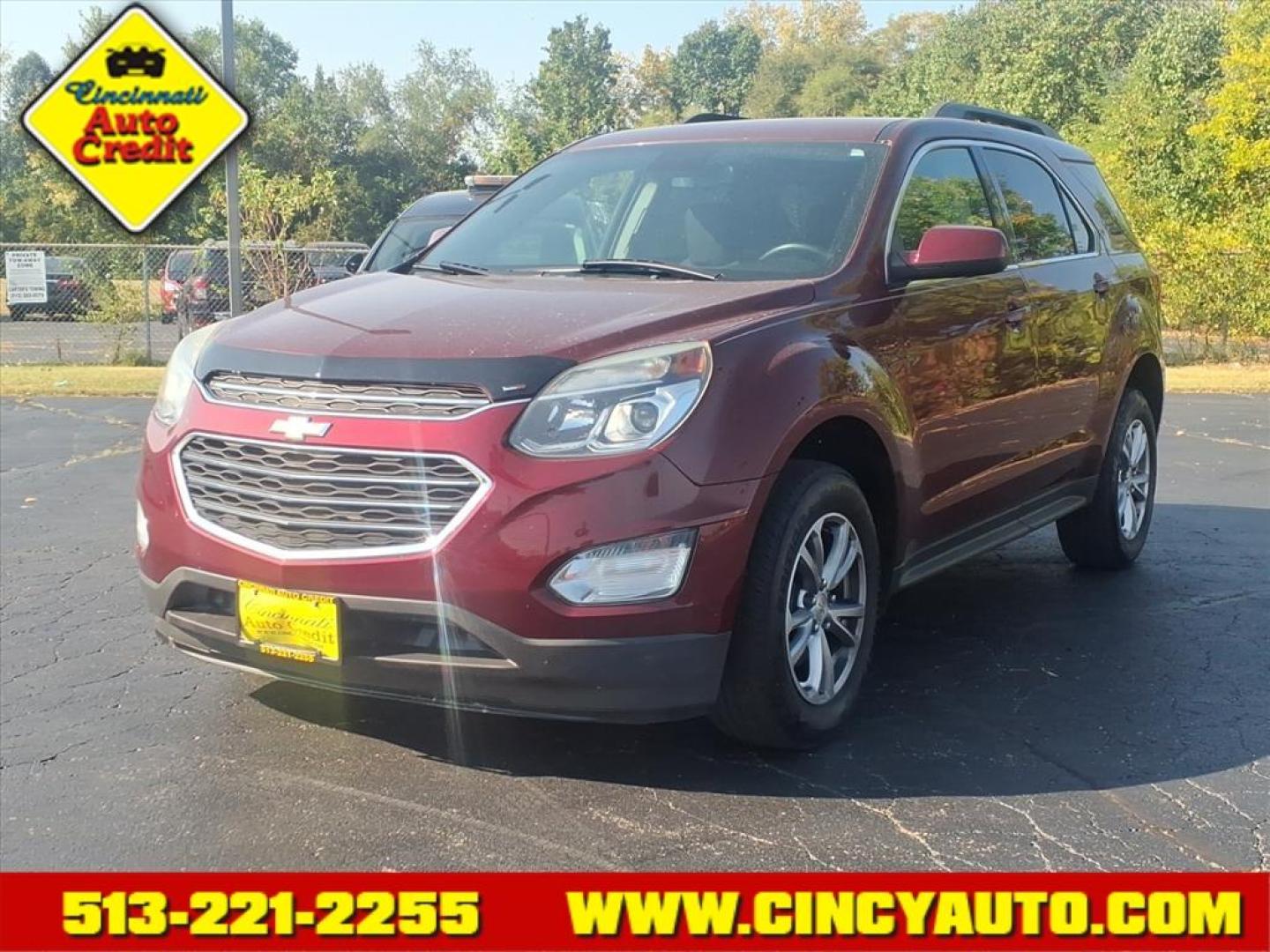 2017 Siren Red Tintcoat Chevrolet Equinox LT (2GNALCEK2H1) with an 2.4L Ecotec 2.4L I4 182hp 172ft. lbs. Direct Injection engine, 6-Speed Shiftable Automatic transmission, located at 5489 Dixie Highway, Fairfield, OH, 45014, (513) 221-2255, 39.333084, -84.523834 - Photo#0