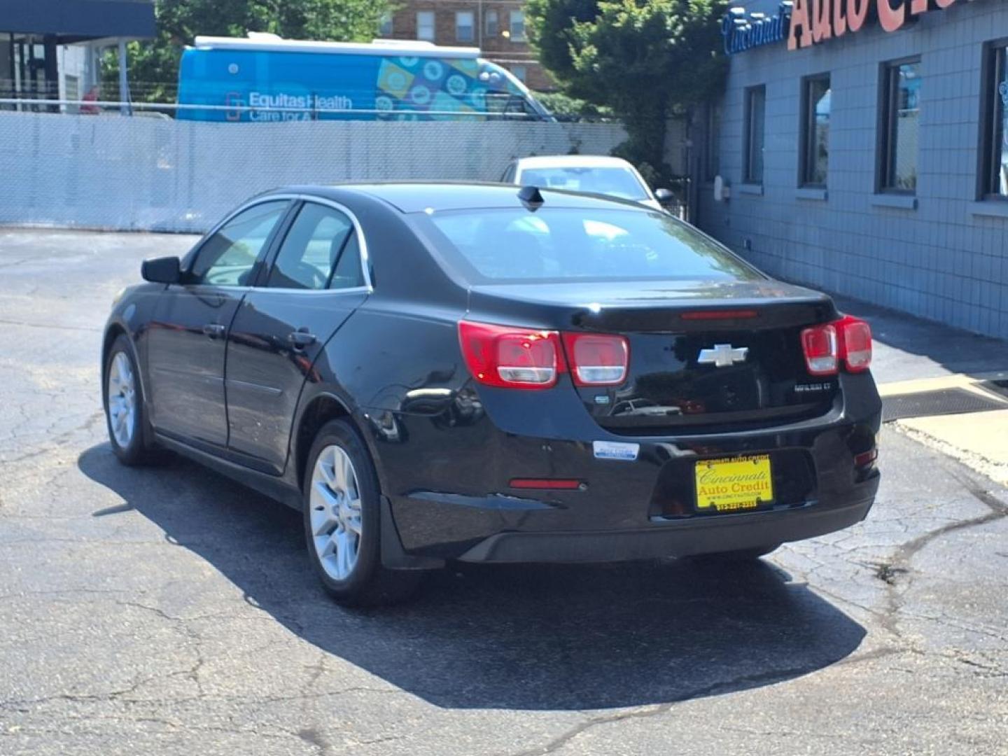 2014 Black Granite Metallic Gar Chevrolet Malibu LT (1G11C5SLXEF) with an 2.5L Ecotec 2.5L I4 196hp 191ft. lbs. Direct Injection engine, 6-Speed Shiftable Automatic w/Overdrive transmission, located at 2813 Gilbert Avenue, Cincinnati, OH, 45206, (513) 221-2255, 39.130219, -84.489189 - Photo#2