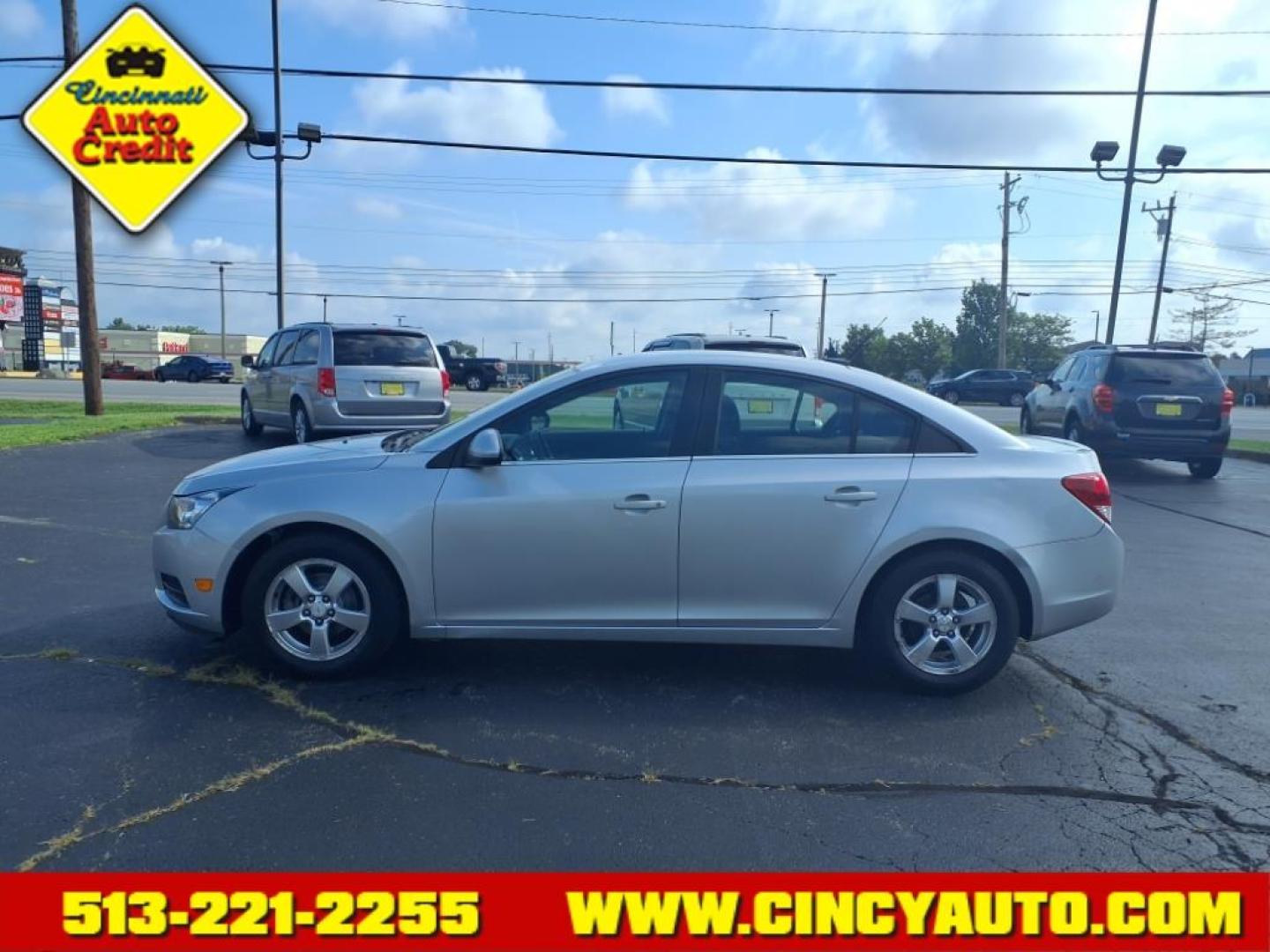2014 Silver Ice Metallic Chevrolet Cruze 1LT Auto (1G1PC5SB3E7) with an 1.4L Ecotec 1.4L Turbo I4 138hp 148ft. lbs. Sequential Multiport Fuel Injection engine, 6-Speed Shiftable Automatic transmission, located at 5489 Dixie Highway, Fairfield, OH, 45014, (513) 221-2255, 39.333084, -84.523834 - Photo#1