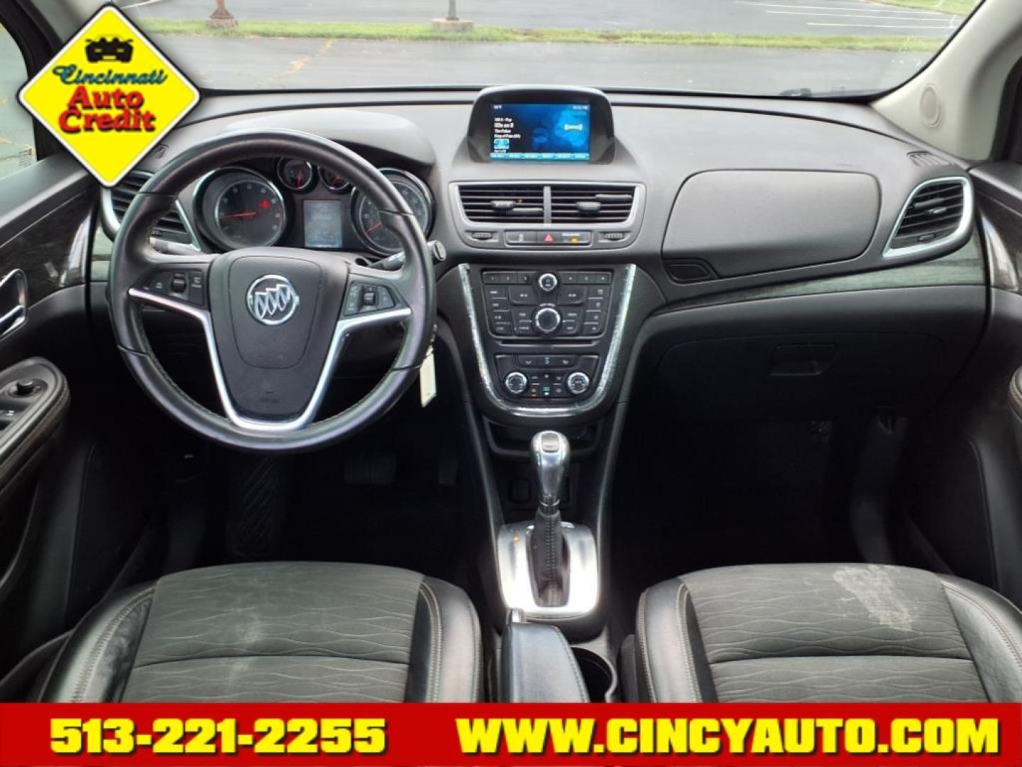 2015 Quicksilver Metallic/Dark Argent Metallic Buick Encore Convenience (KL4CJFSB4FB) with an 1.4L Ecotec 1.4L Turbo I4 138hp 148ft. lbs. Sequential Multiport Fuel Injection engine, 6-Speed Automatic transmission, located at 5489 Dixie Highway, Fairfield, OH, 45014, (513) 221-2255, 39.333084, -84.523834 - Photo#3