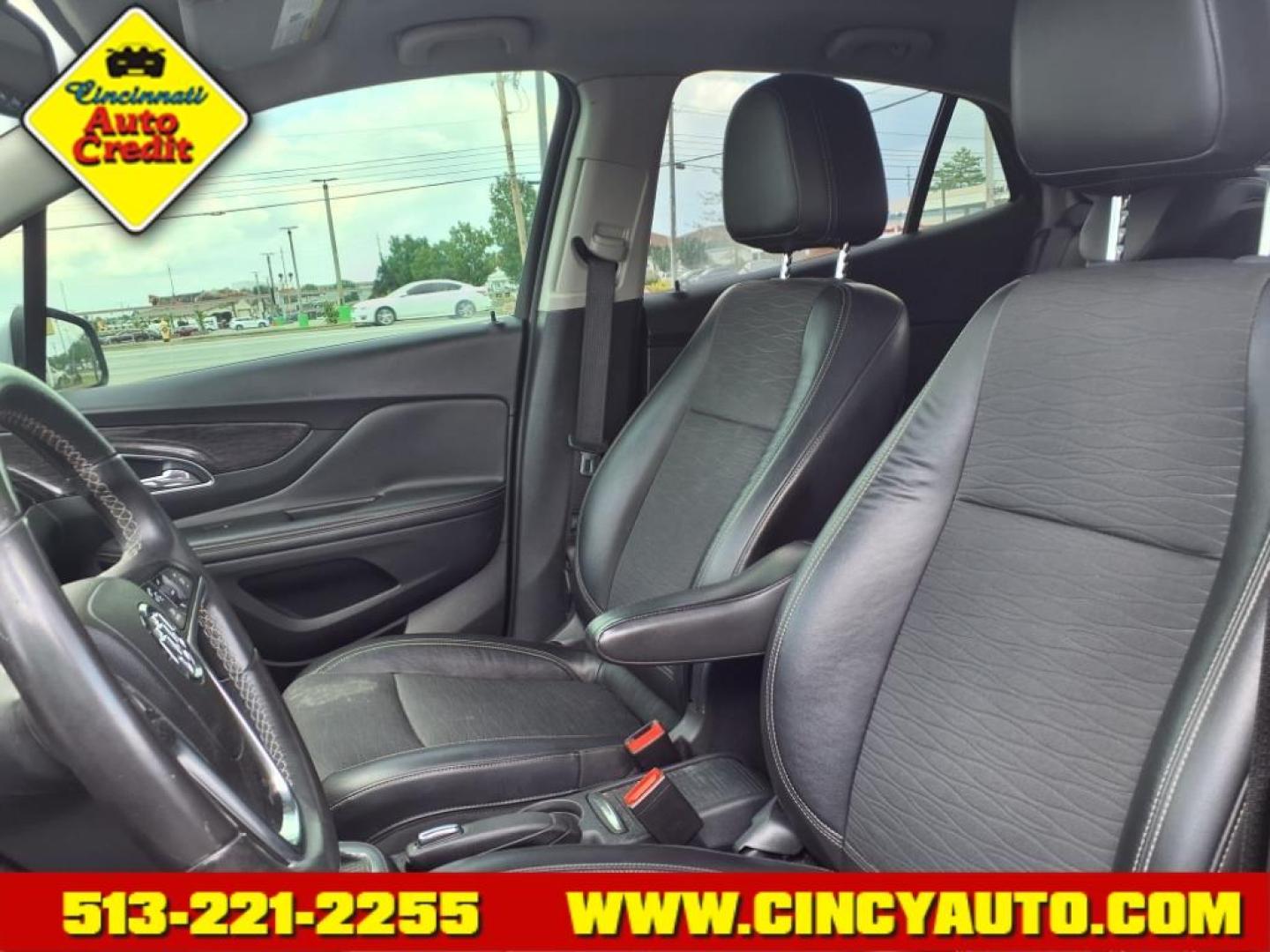 2015 Quicksilver Metallic/Dark Argent Metallic Buick Encore Convenience (KL4CJFSB4FB) with an 1.4L Ecotec 1.4L Turbo I4 138hp 148ft. lbs. Sequential Multiport Fuel Injection engine, 6-Speed Automatic transmission, located at 5489 Dixie Highway, Fairfield, OH, 45014, (513) 221-2255, 39.333084, -84.523834 - Photo#5