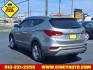 2017 Mineral Gray Hyundai SANTA FE Sport 2.4L (5XYZTDLBXHG) with an 2.4L Theta II 2.4L I4 185hp 178ft. lbs. Direct Injection engine, 6-Speed Shiftable Automatic transmission, located at 5489 Dixie Highway, Fairfield, OH, 45014, (513) 221-2255, 39.333084, -84.523834 - Photo#2