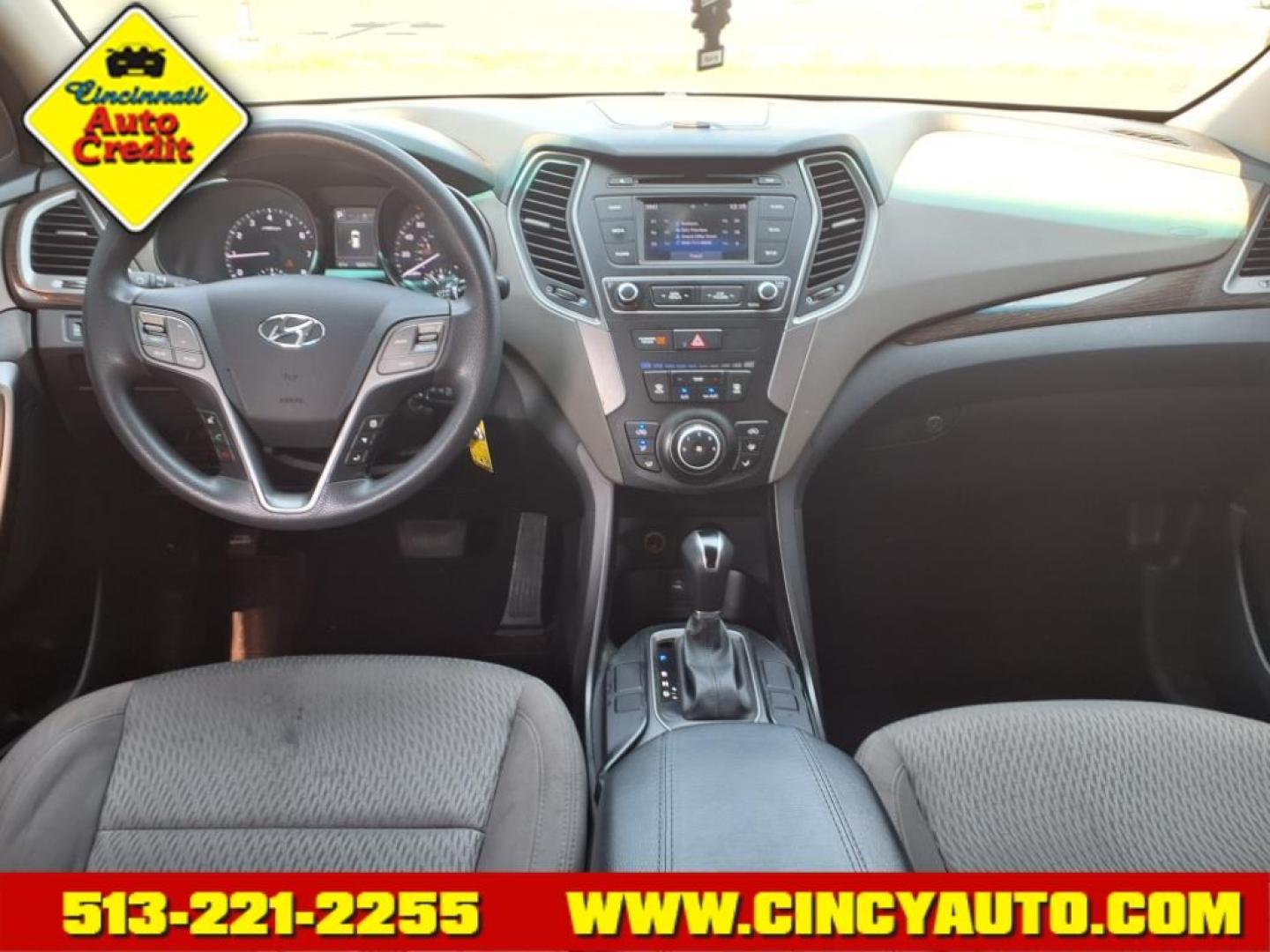 2017 Mineral Gray Hyundai SANTA FE Sport 2.4L (5XYZTDLBXHG) with an 2.4L Theta II 2.4L I4 185hp 178ft. lbs. Direct Injection engine, 6-Speed Shiftable Automatic transmission, located at 5489 Dixie Highway, Fairfield, OH, 45014, (513) 221-2255, 39.333084, -84.523834 - Photo#3