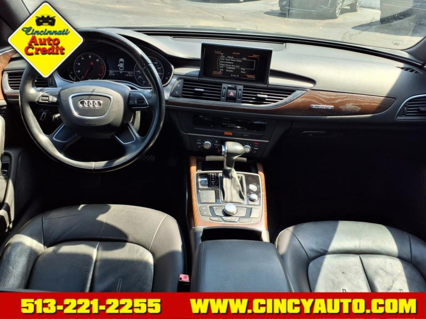 2014 Brilliant Black Audi A6 2.0T quattro Premium (WAUFFAFC7EN) with an 2.0L 2.0L Turbo I4 220hp 258ft. lbs. Direct Injection engine, 8-Speed Shiftable Automatic transmission, located at 2813 Gilbert Avenue, Cincinnati, OH, 45206, (513) 221-2255, 39.130219, -84.489189 - Photo#3