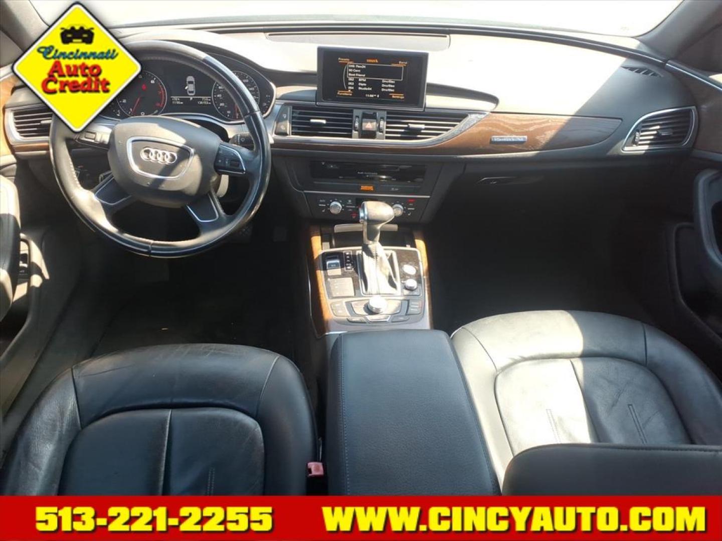 2014 Brilliant Black Audi A6 2.0T quattro Premium (WAUFFAFC7EN) with an 2.0L 2.0L Turbo I4 220hp 258ft. lbs. Direct Injection engine, 8-Speed Shiftable Automatic transmission, located at 5489 Dixie Highway, Fairfield, OH, 45014, (513) 221-2255, 39.333084, -84.523834 - Photo#3